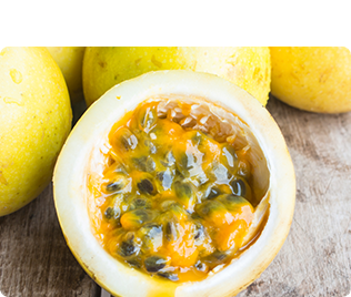 パッションフルーツエキス（整肌成分クダモノトケイソウ果実エキス）